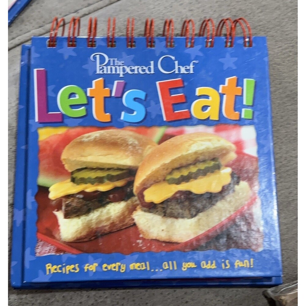 The Pampered Chef Let's Eat! Children's Cookbook Spiral-bound 2005 English